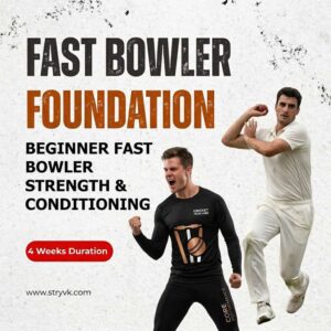 Stryvk Beginner Fast Bowler Program